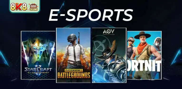 Outstanding features of Esports 8K8